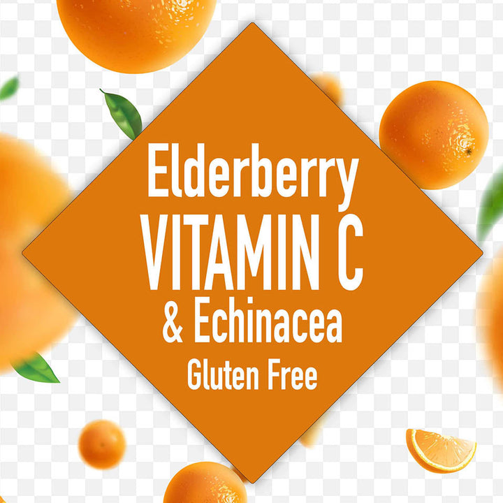 Windmill Elderberry with Vitamin C & Echinacea Capsules 60 Ea