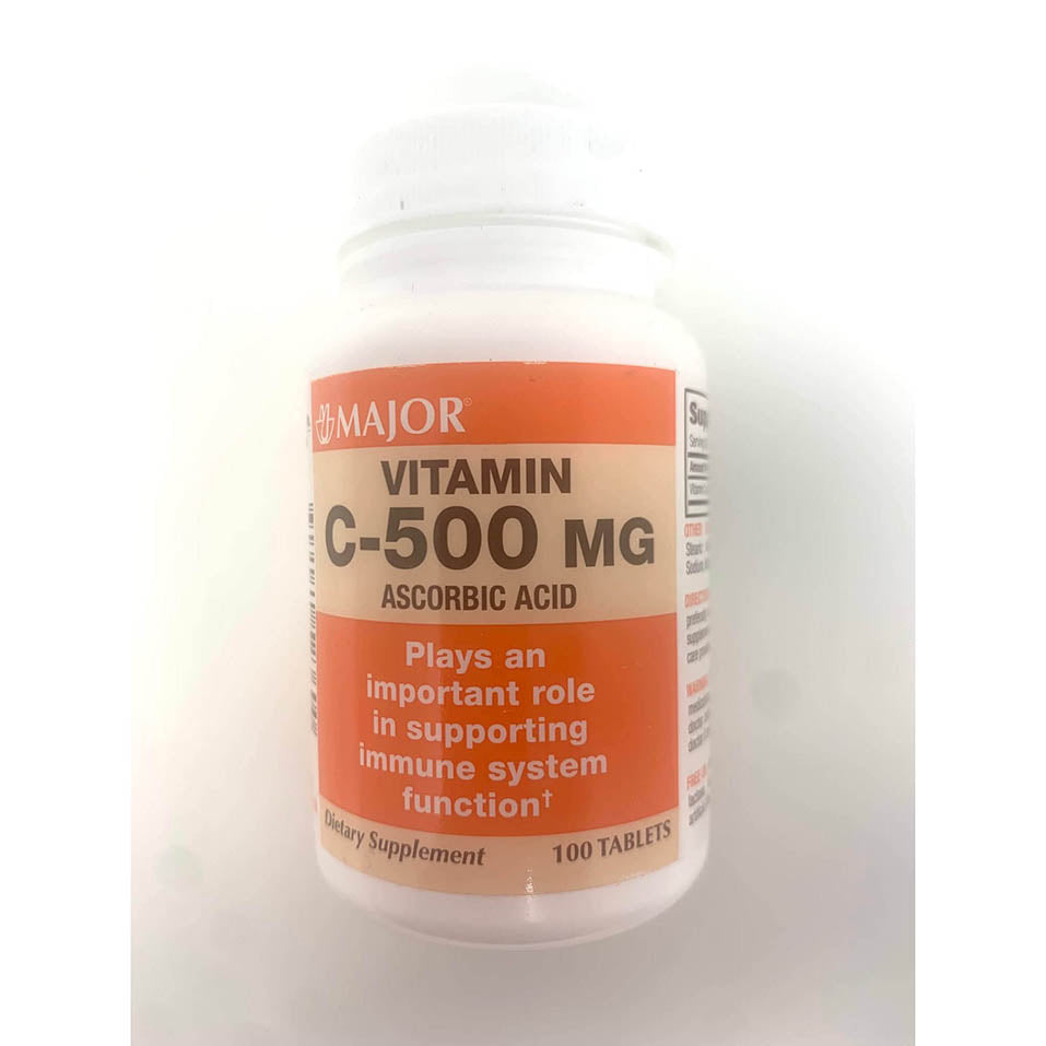 MAJOR Vitamin C 500mg 100 count