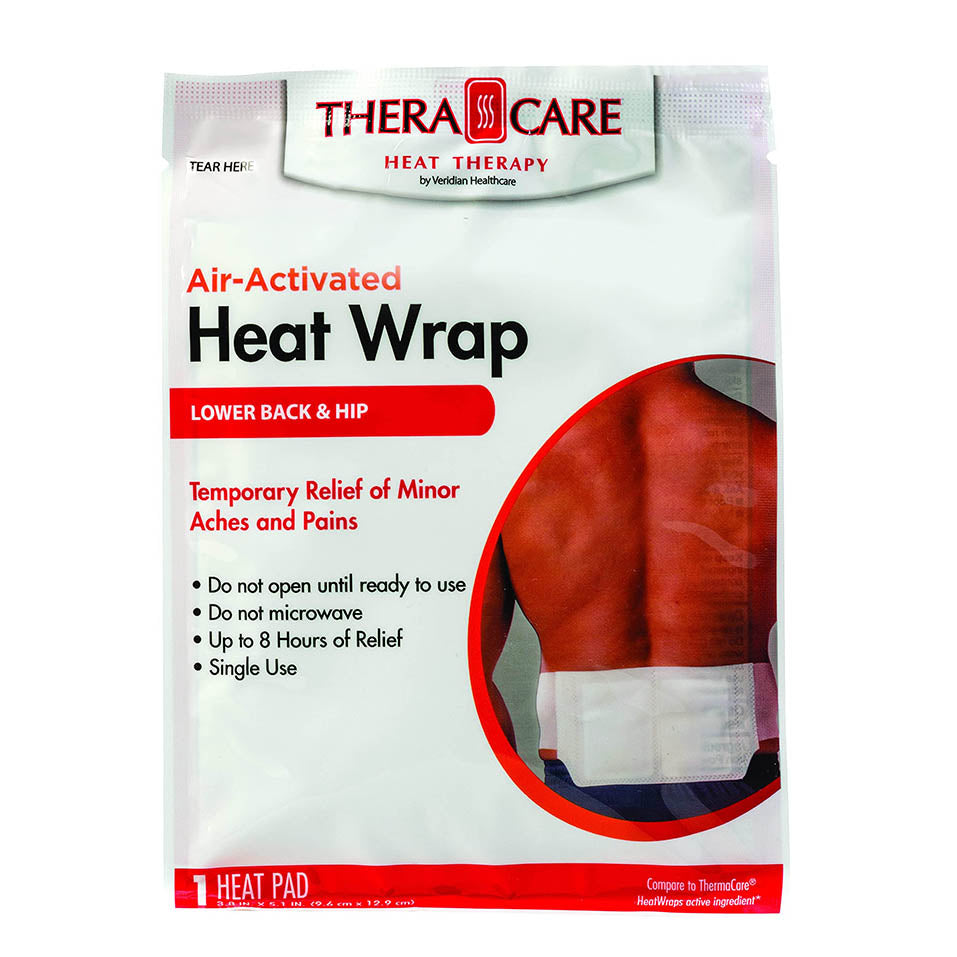 Thera|Care Air-Activated Heat Wrap | Lower Back & Hip| 2-Treatments |Deep, Penetrating Pain Relief